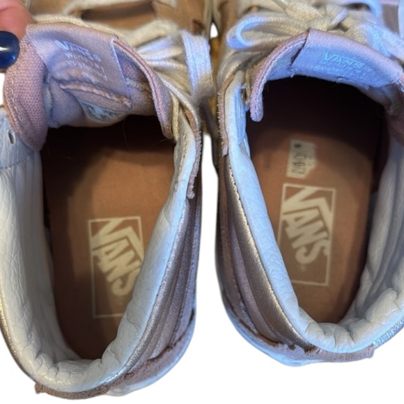 Vans Sk8-Hi Reissue Two-Tone Metallic
Ні Тор Mahogany Rose Size 6.5 - Picture 8 of 9